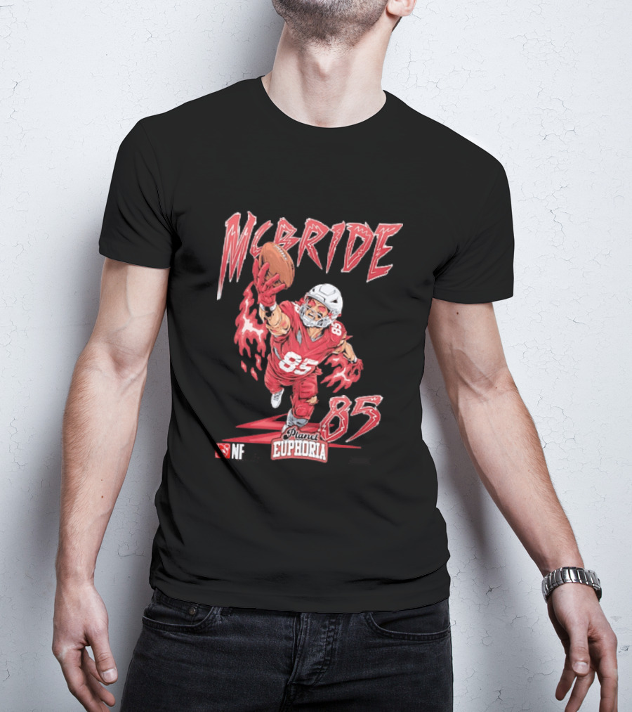 Trey McBride 85 Arizona Cardinals NFL Planet Euphoria T-Shirt