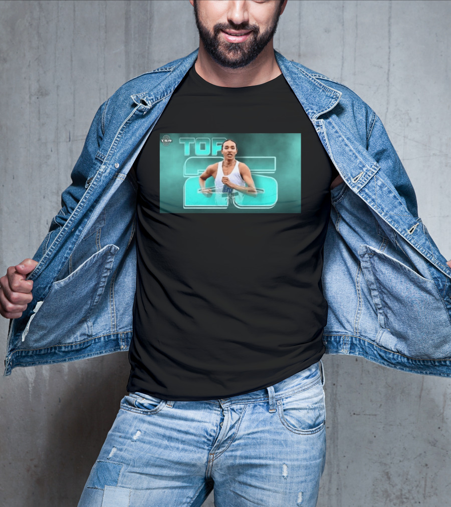 TSR Top 25 Rankings 2026 NCAA Preseason D2 Báhozhóni Church GV T-Shirt