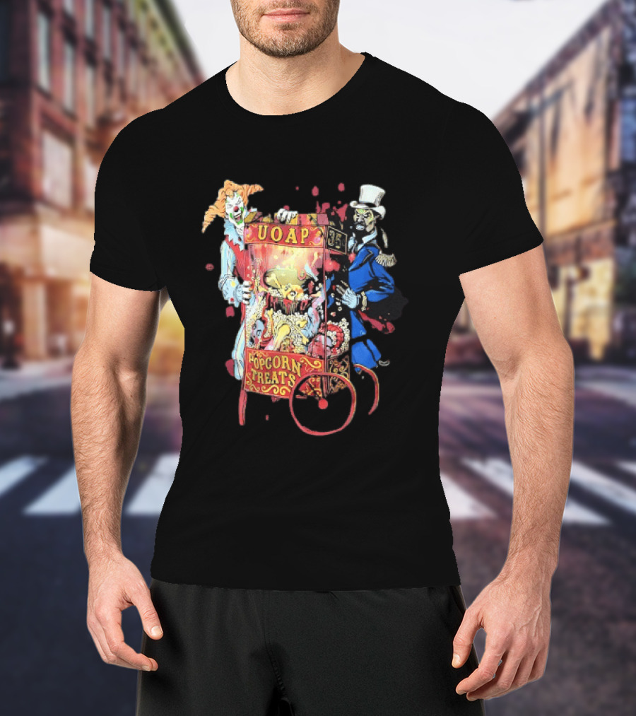 UOAP Popcorn Treats Insane Clown Posse Carnival T-Shirt