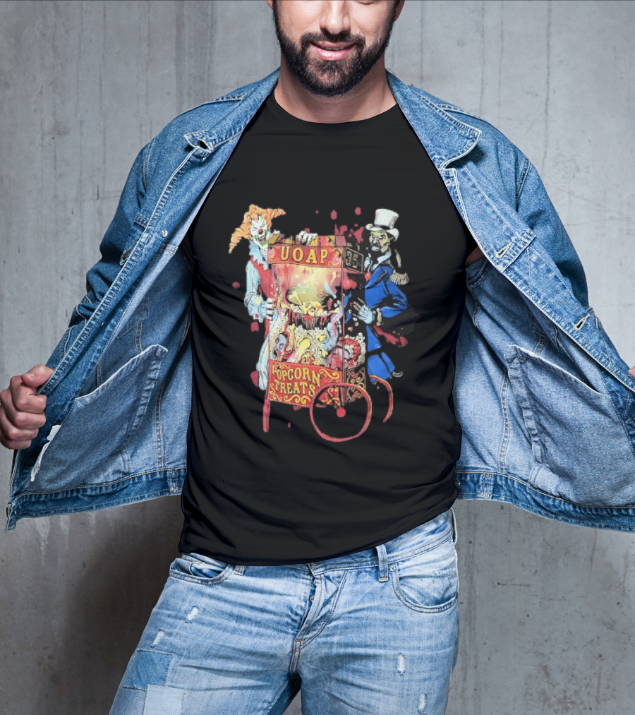UOAP Popcorn Treats Insane Clown Posse Carnival T-Shirt