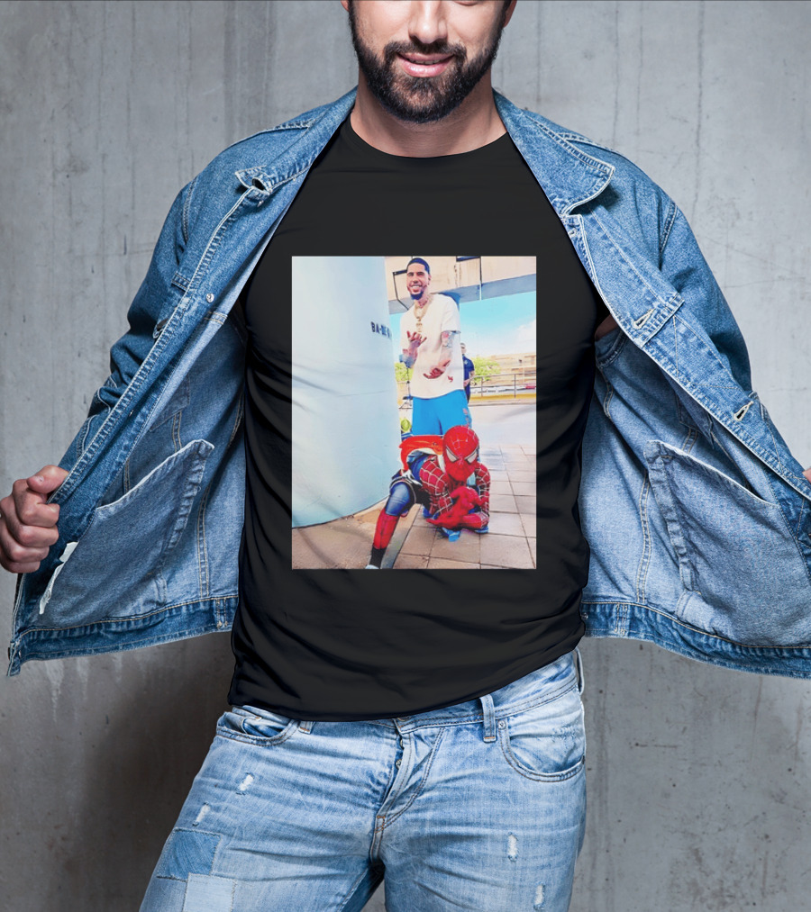 Jayson Tatum Spider Man Boston Celtics T-Shirt