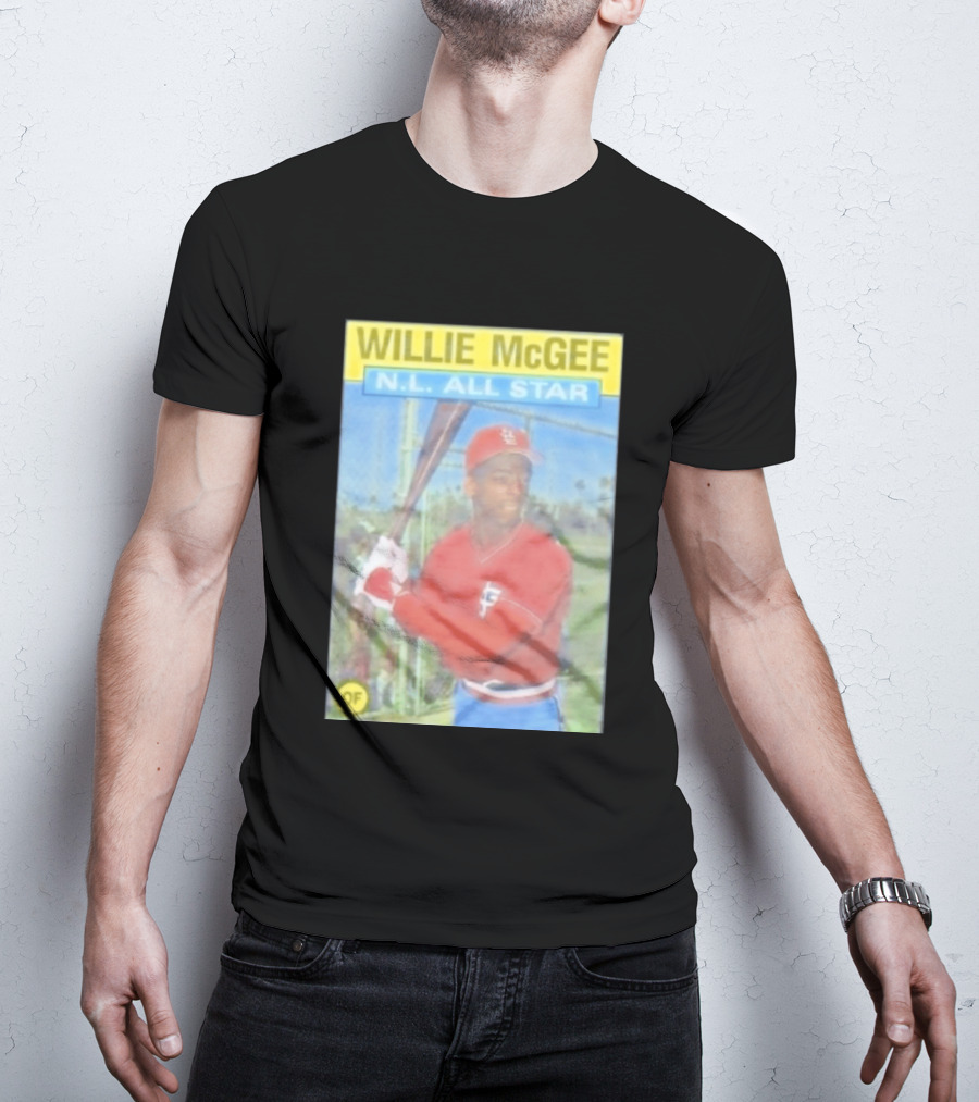 WILLIE McGEE N.L. ALL STAR OF T-Shirt