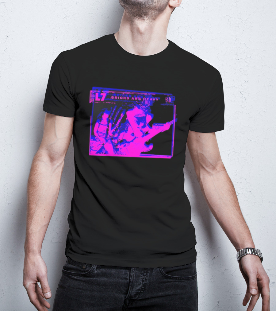 L7 Bricks Are Heavy Band Grunge Alternative Rock Album Cover T-Shirt