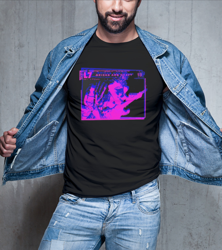 L7 Bricks Are Heavy Band Grunge Alternative Rock Album Cover T-Shirt