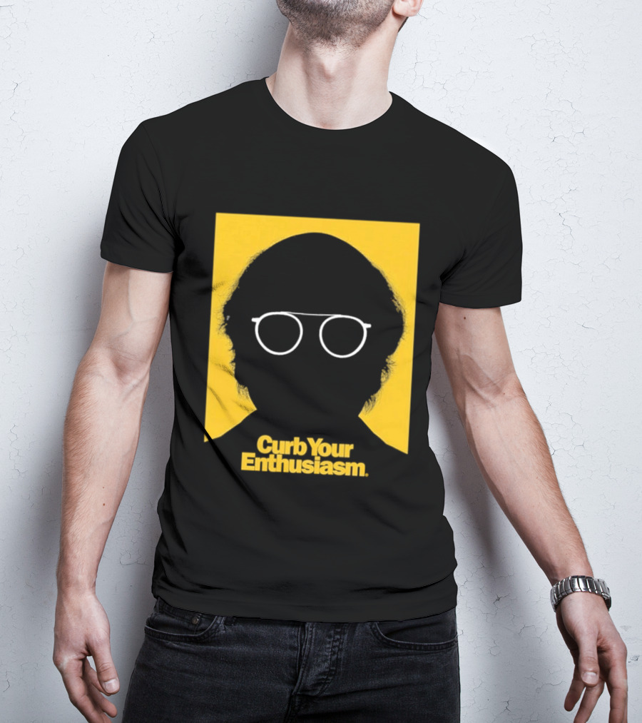Curb Your Enthusiasm Larry David Silhouette Glasses T-Shirt