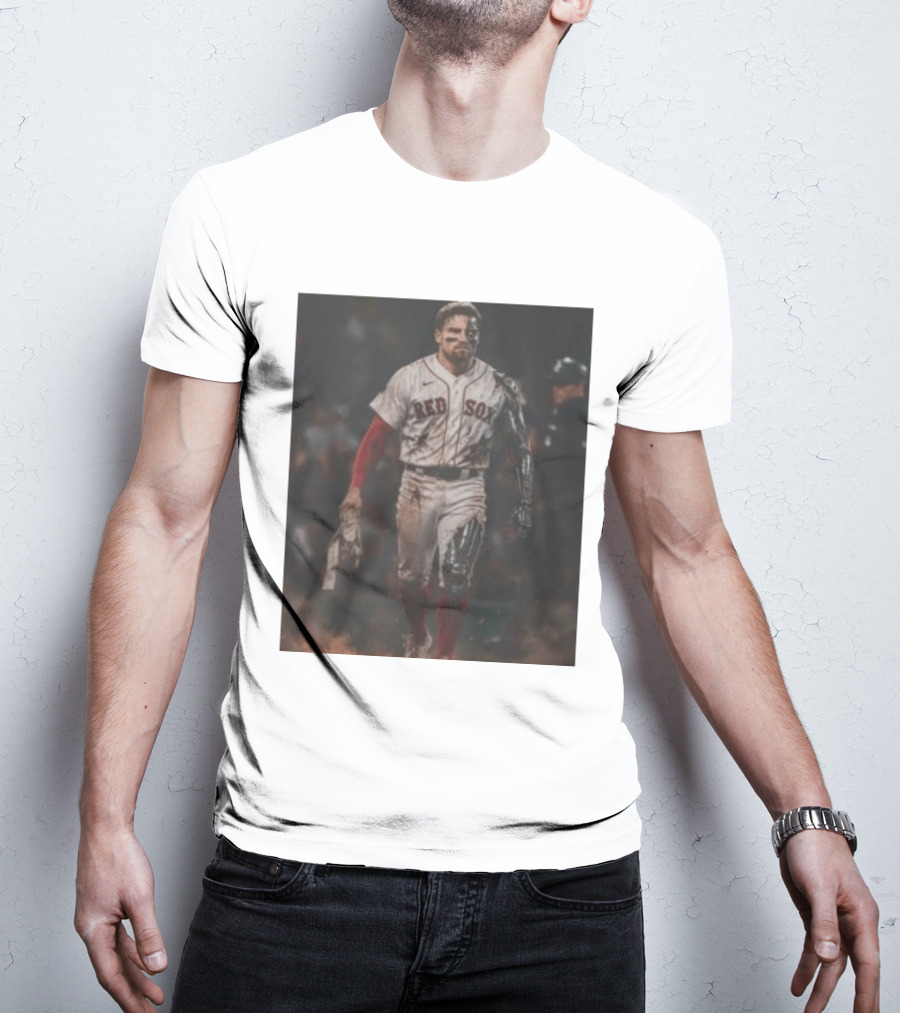 Caleb Durbin The Durbinator Red Sox Cyborg Player T-Shirt