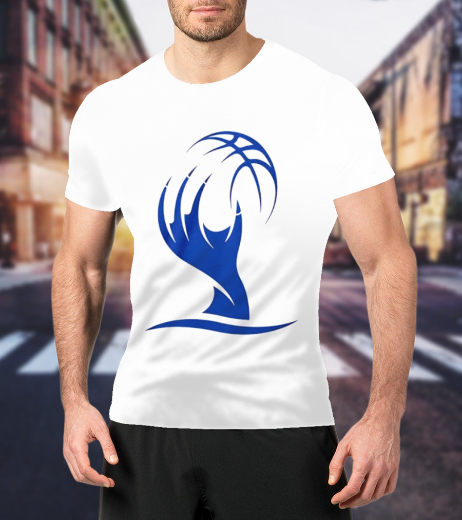 Cleveland Sirens The Claw Basketball Blue Wave T-Shirt