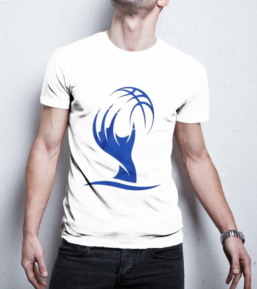 Cleveland Sirens The Claw Basketball Blue Wave T-Shirt