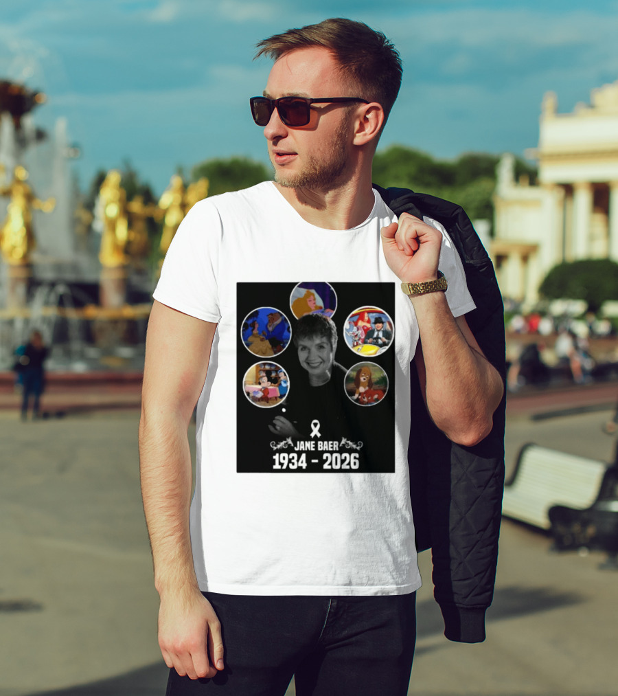 Jane Baer 1934 2026 Beauty And The Beast Sleeping Beauty Dumbo Mary Poppins Fox And The Hound Mickey Mouse T-Shirt