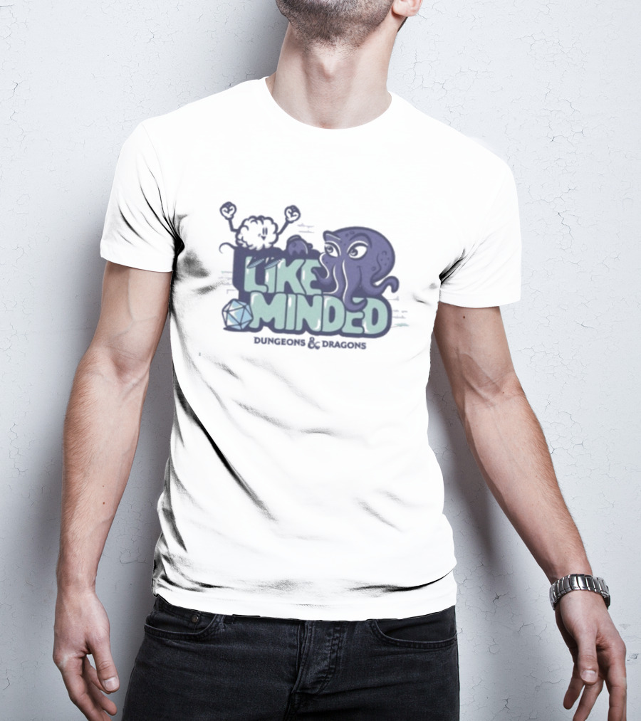 Dungeons & Dragons Like Minded Mind Flayer Octopus T-Shirt