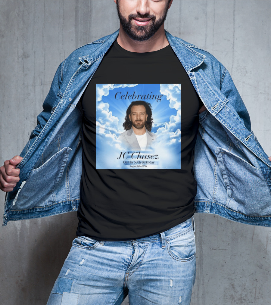 Celebrating JC Chasez On His 50th Birthday August 8th 1976 T-Shirt