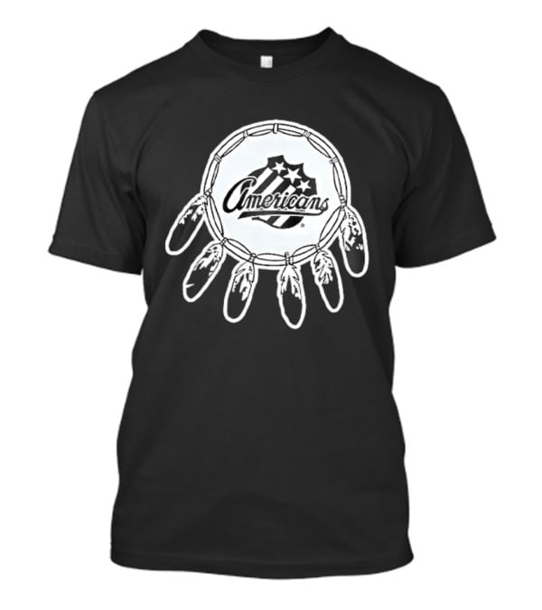 Classic Native American Rochester Americans Amerks Ice Hockey Team T-Shirt
