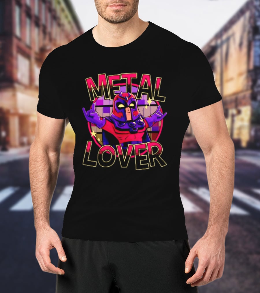 Magneto Metal Lover Marvel X Men Comic Book T-Shirt
