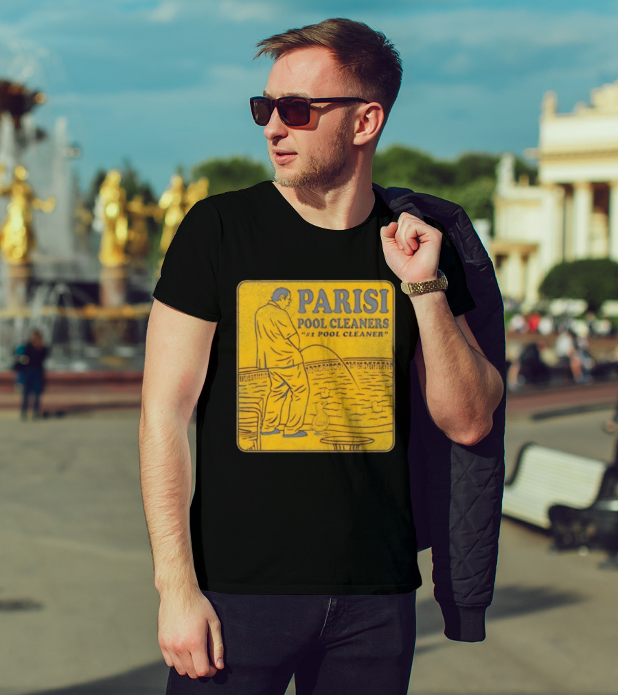 Parisi Pool Cleaners "#1 Pool Cleaner" Vintage Humorous T-Shirt