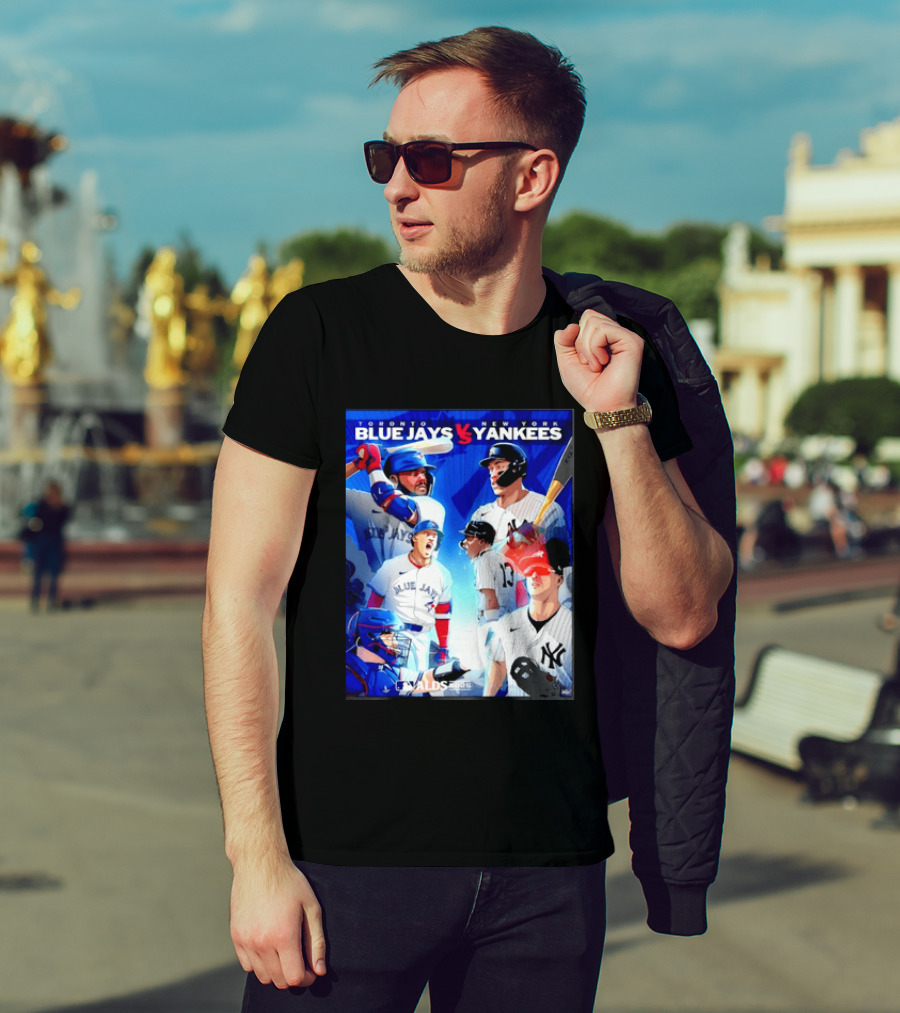 Toronto Blue Jays Vs New York Yankees ALDS 2025 MLB Showdown T-Shirt