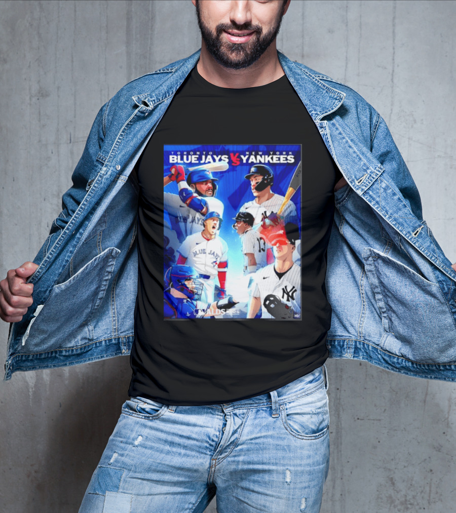 Toronto Blue Jays Vs New York Yankees ALDS 2025 MLB Showdown T-Shirt