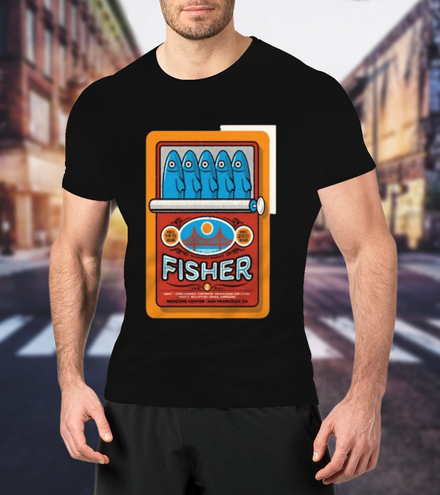 Fisher Moscone Center San Francisco December 19 20 2025 Vintage Pop T-Shirt