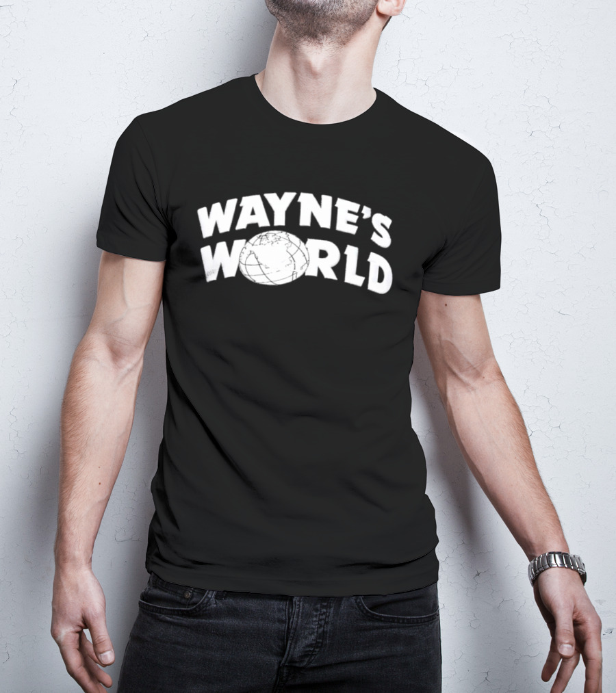 Wayne's World 90s Comedy Classic Film Merchandise T-Shirt