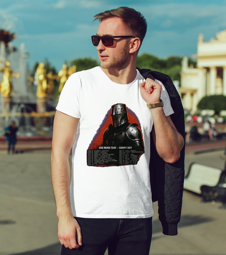Imminence August Burns Red Axis Mundi Tour 2027 Europe Knights T-Shirt