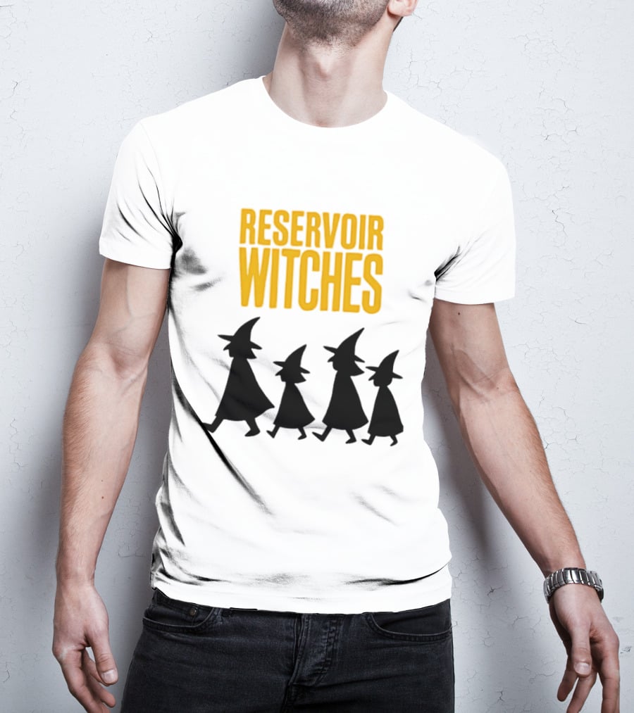 Reservoir Witches Walking In Silhouette With Classic Halloween T-Shirt