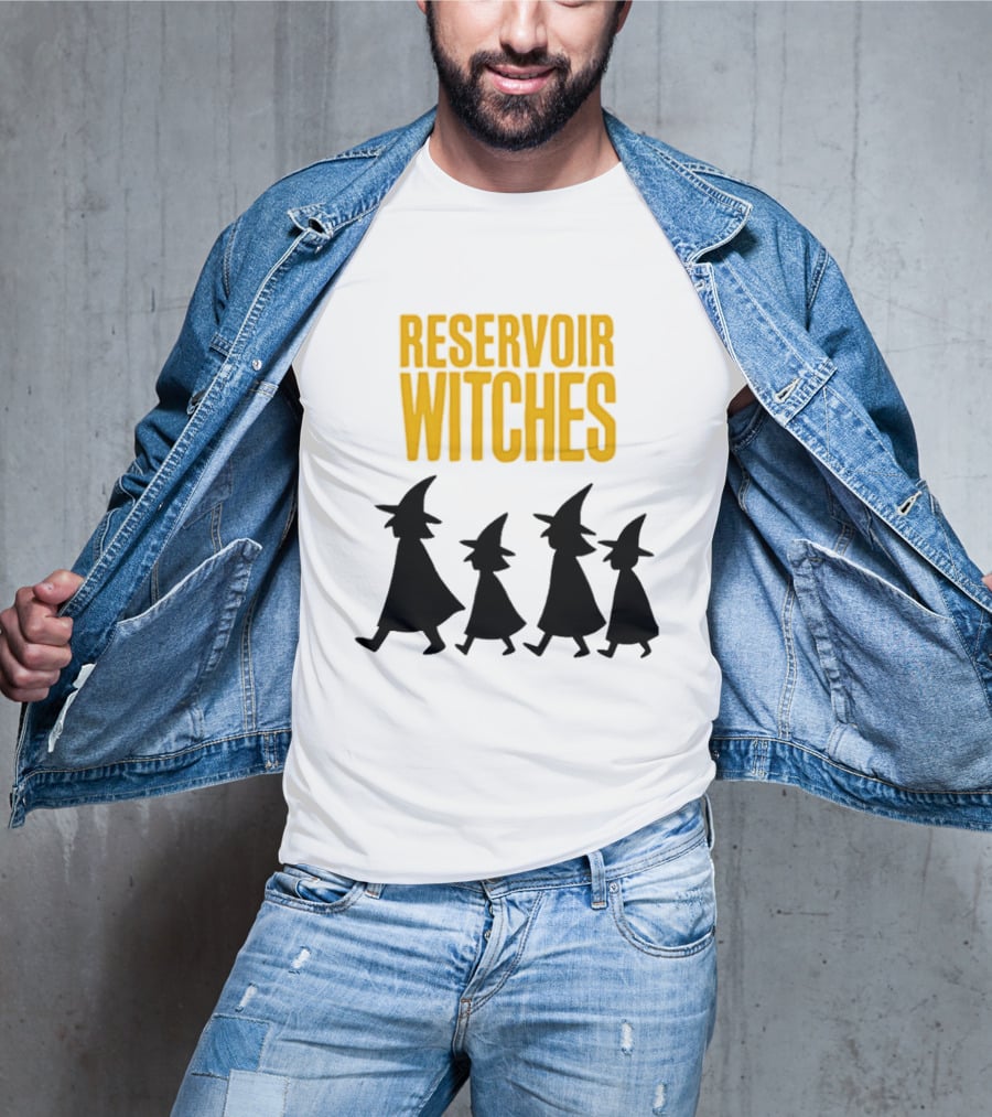 Reservoir Witches Walking In Silhouette With Classic Halloween T-Shirt