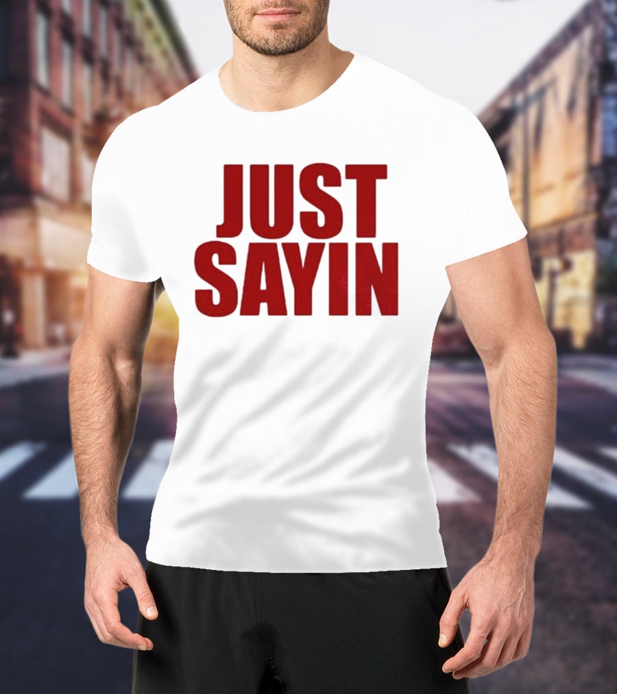 Ohio State Buckeyes Football 2025 Julian Sayin Just Sayin T-Shirt