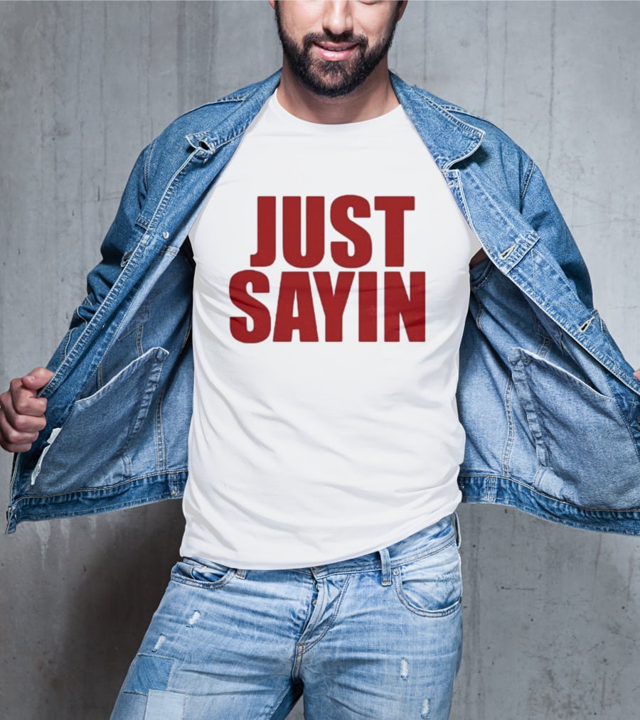 Ohio State Buckeyes Football 2025 Julian Sayin Just Sayin T-Shirt