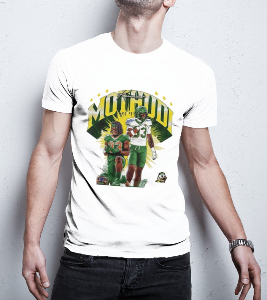 Kamar Mothudi Oregon Ducks Linebacker 33 Football Player T-Shirt