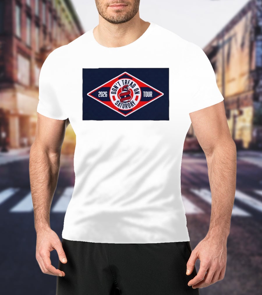 Don't Tread On Saturday 2026 Tour Snake Emblem College Football T-Shirt