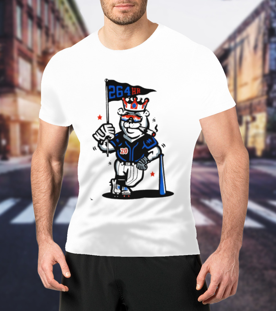 Polar Pete 264HR King Of Queens Ny Mets Christmas T-Shirt