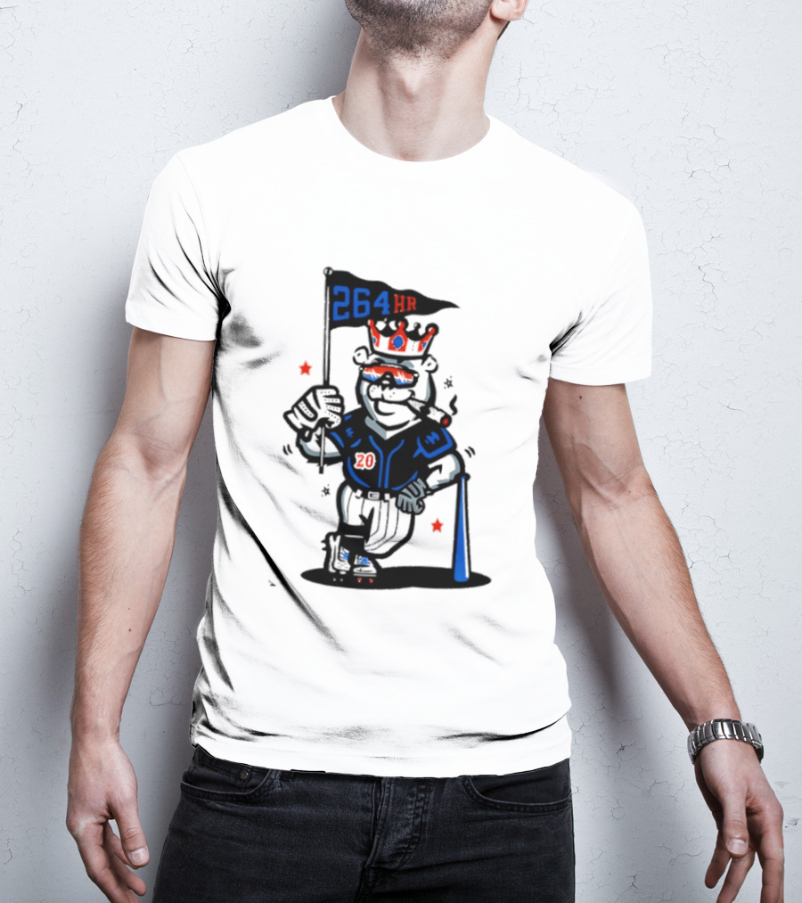 Polar Pete 264HR King Of Queens Ny Mets Christmas T-Shirt