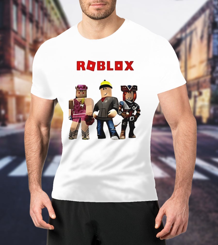 Roblox Cartoon Characters Game Adventure T-Shirt