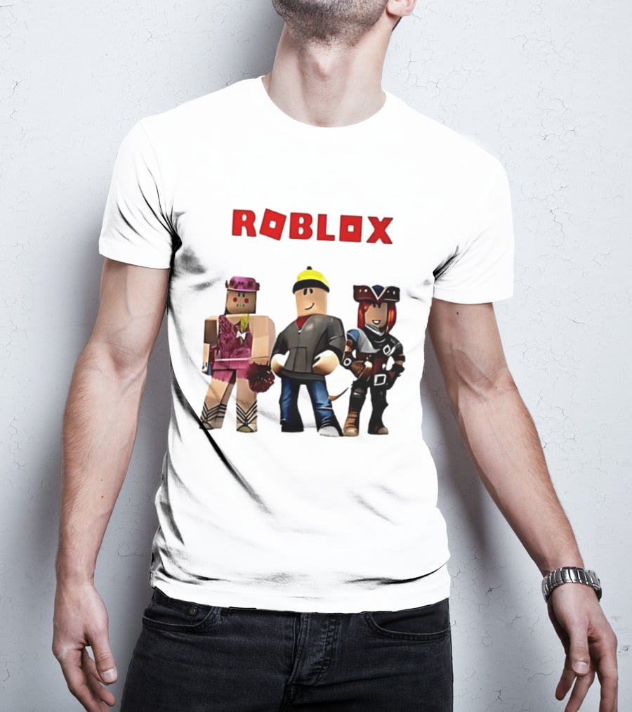 Roblox Cartoon Characters Game Adventure T-Shirt
