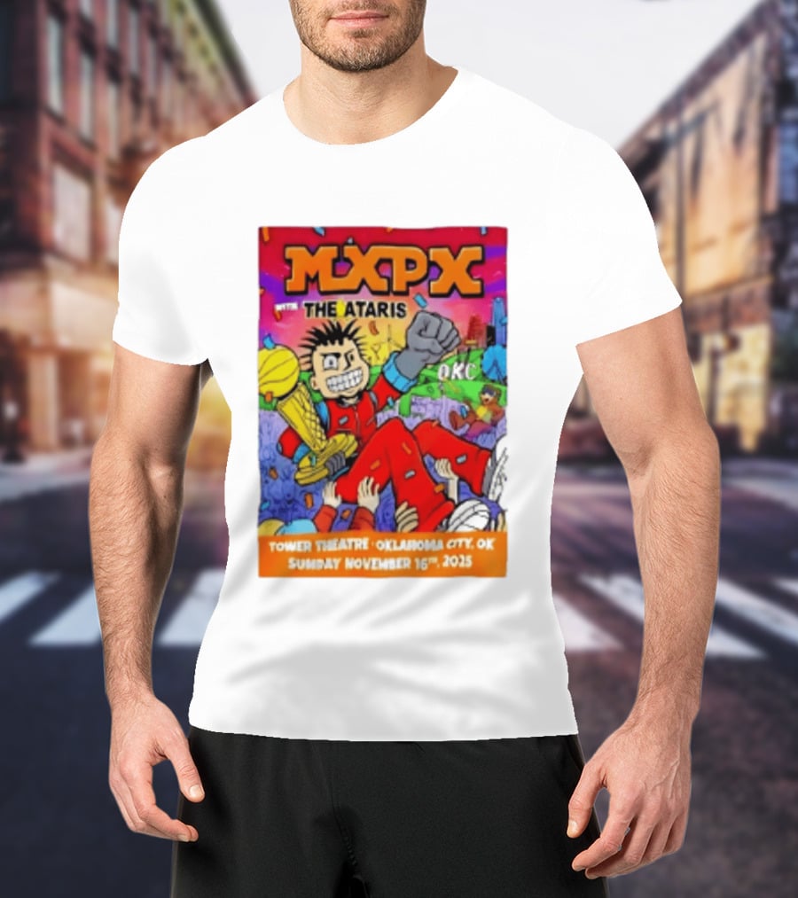 Mxpx With The Ataris Tower Theatre Oklahoma City November 16 2025 T-Shirt