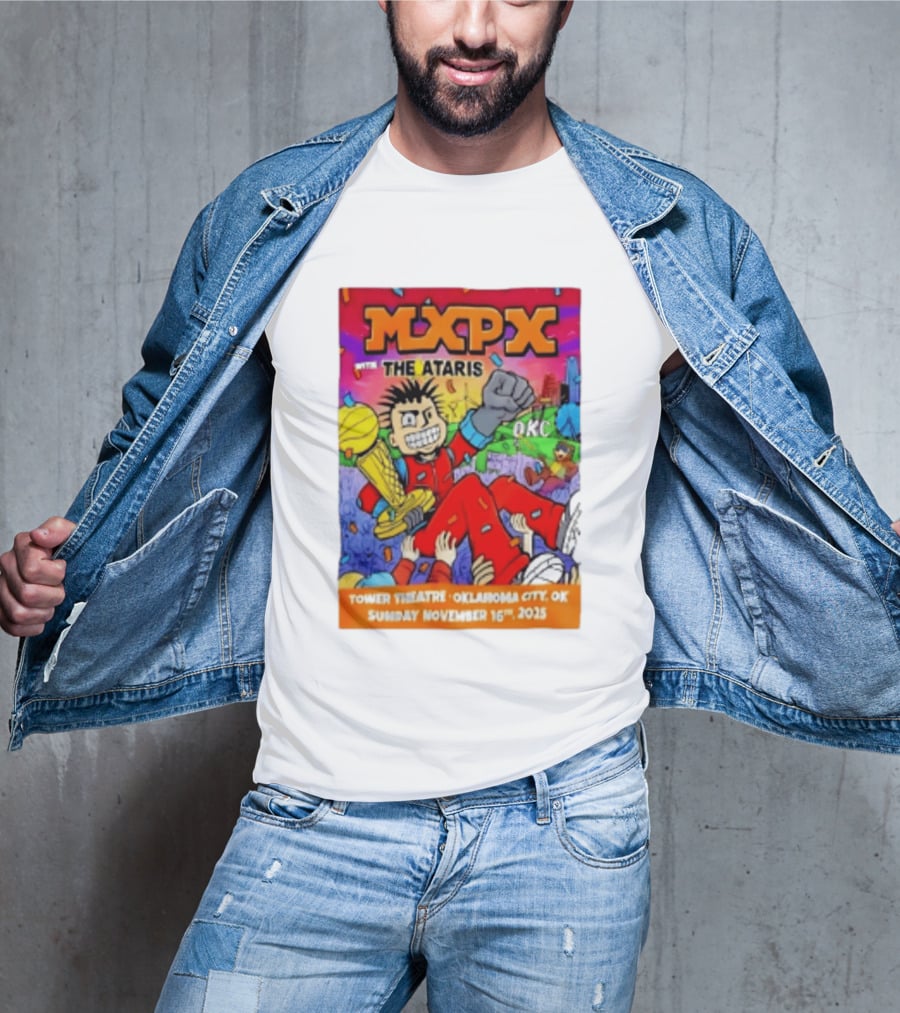 Mxpx With The Ataris Tower Theatre Oklahoma City November 16 2025 T-Shirt