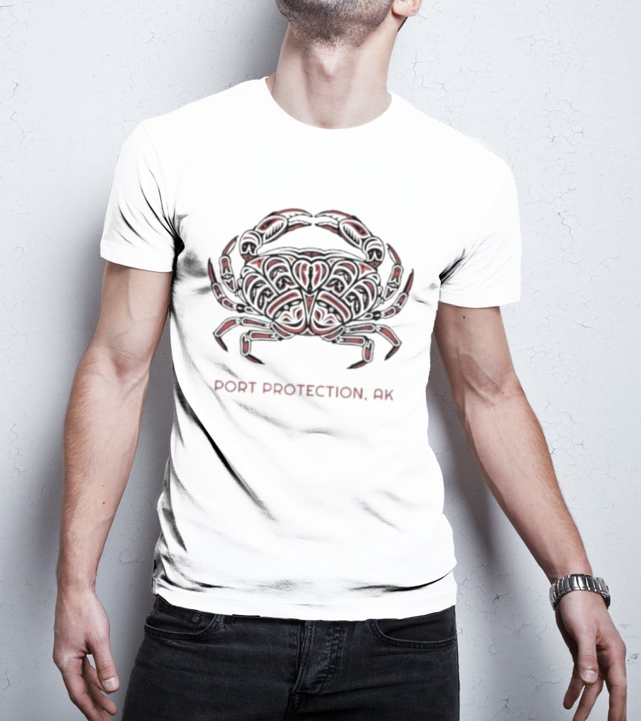 Port Protection AK Dungeness Crab Trending T-Shirt