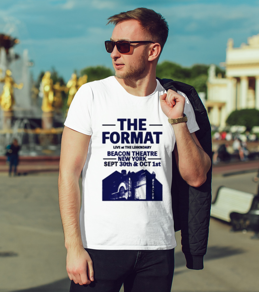 The Format Live At The Legendary Beacon Theatre New York Sept 30th & Oct 1st T-Shirt