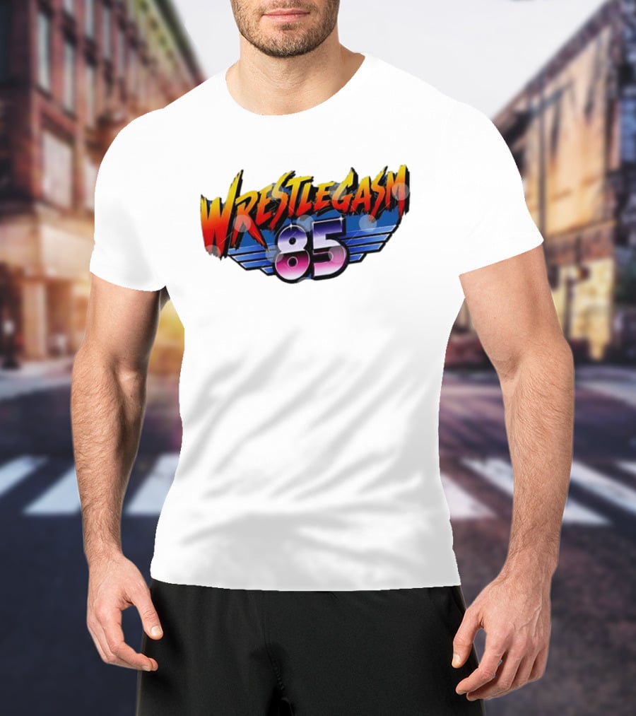 Wrestlegasm 85 Retro Wrestling 80s T-Shirt
