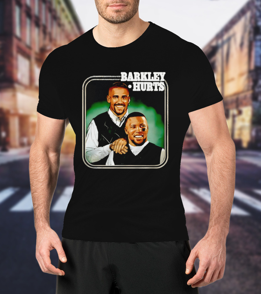 Barkley Hurts Philadelphia Eagles Comedy Show Parody 90s T-Shirt