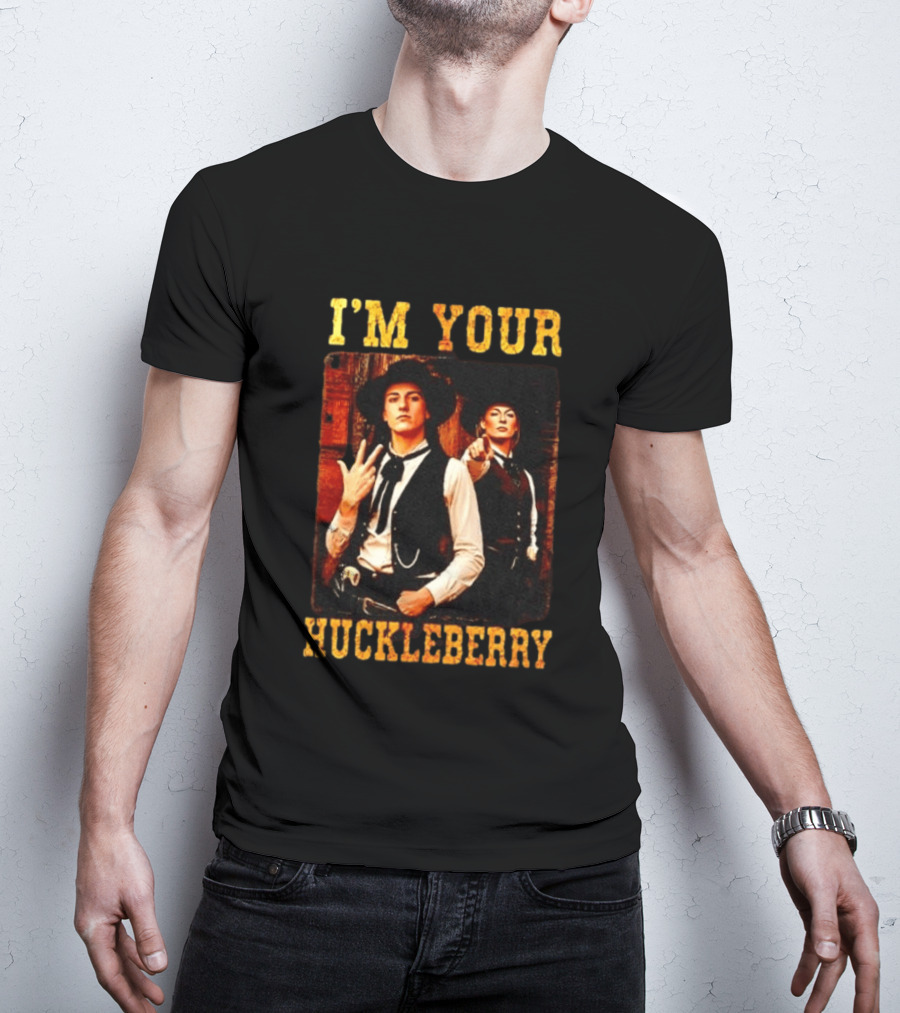I'm Your Huckleberry Doc Holliday Tombstone Caitlin Clark Sophie Cunningham T-Shirt