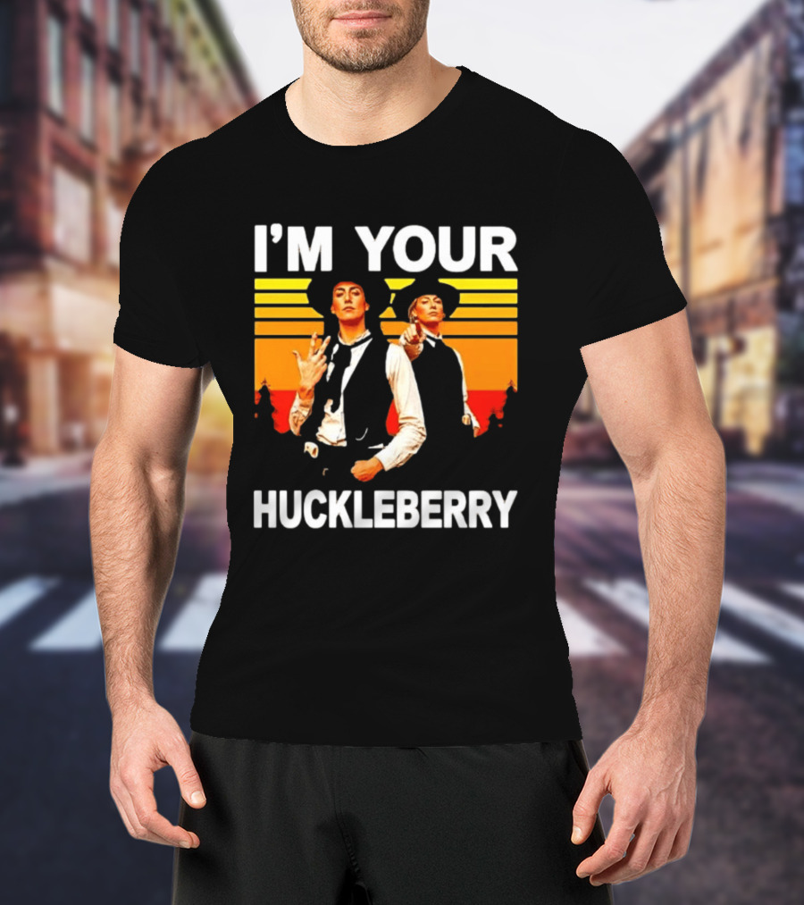 Caitlin Clark Sophie Cunningham I'm Your Huckleberry Western Movie Cowboy T-Shirt