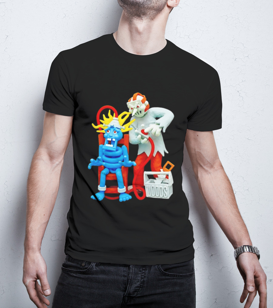 Friday The 13th Jason Voorhees Electrocution Scene Woods T-Shirt