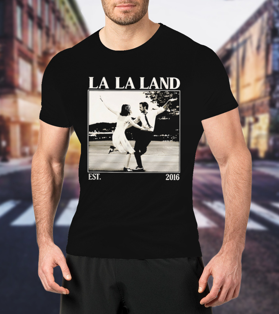 La La Land Est 2016 Dance Scene Emma Stone Ryan Gosling T-Shirt