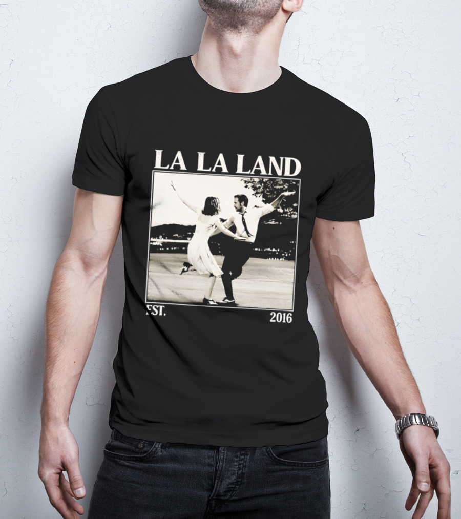 La La Land Est 2016 Dance Scene Emma Stone Ryan Gosling T-Shirt