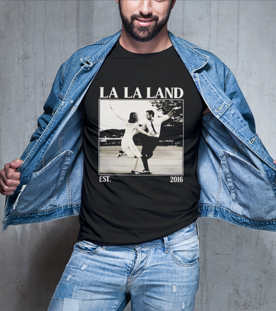 La La Land Est 2016 Dance Scene Emma Stone Ryan Gosling T-Shirt