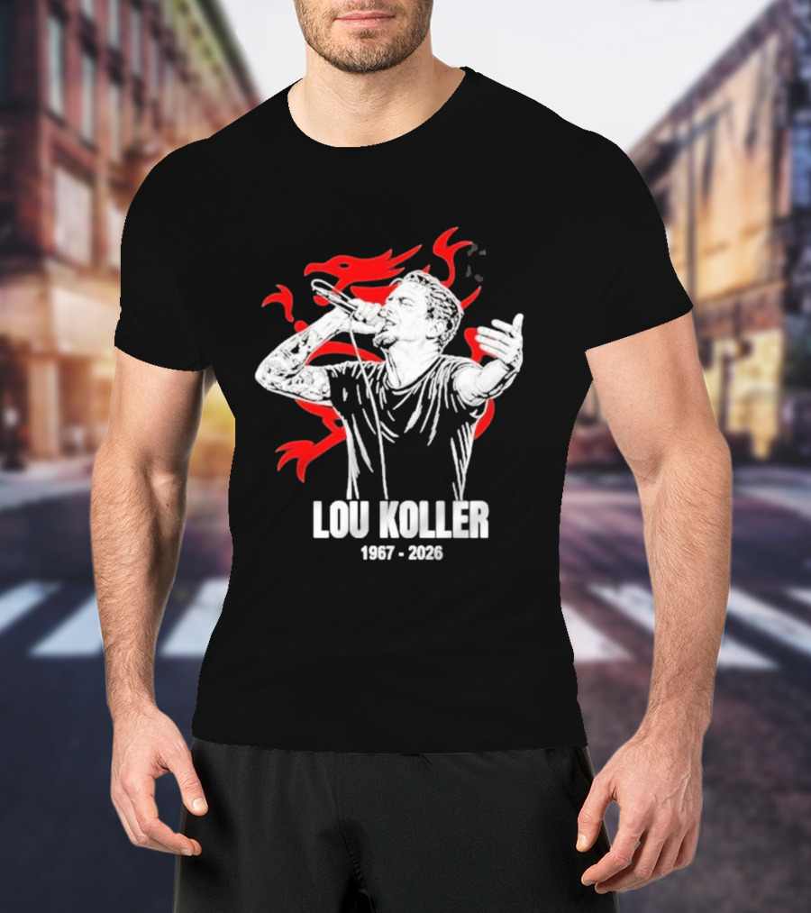 Lou Koller 1967 2026 Sick Of It All Mic Dragon T-Shirt
