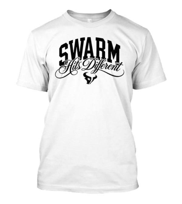Swarm Hits Different Training Camp Texans T-Shirt