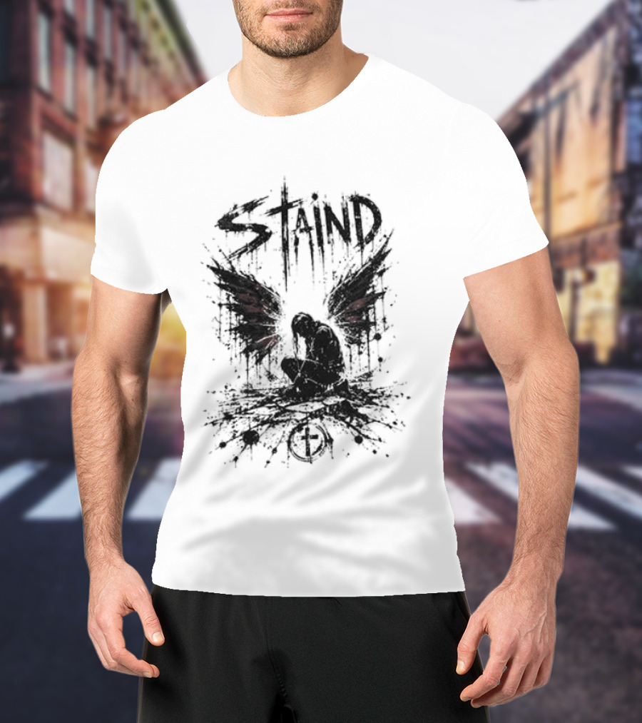 Staind Jesus Nothing Breaks Like Grace Only Jesus T-Shirt