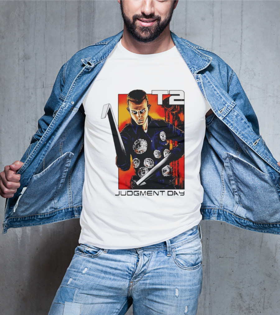 T2 Judgment Day 1000 Iconic Scene T-Shirt