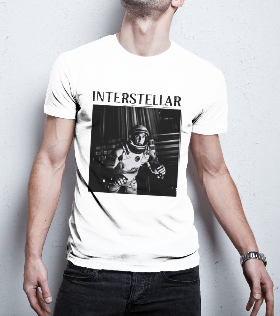 Interstellar 2014 Matthew McConaughey Spacesuit Scene T-Shirt